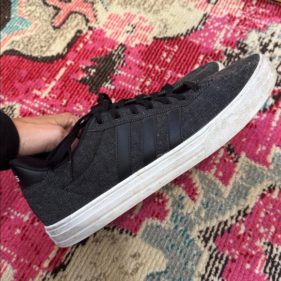 Adidas Men's Charcoal Sneakers. Size 12 - Picture 5 of 8